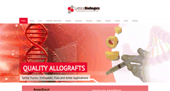 Desktop Screenshot of latticebiologics.com